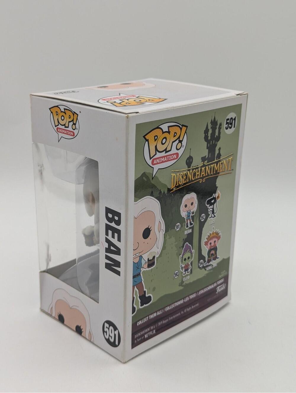 Funko POP! Animation - Disenchantment - Bean #591 Vinyl Figure + Protector - Picture 5 of 11